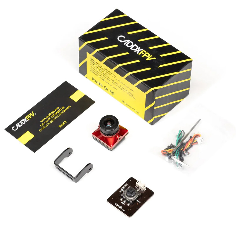 Foxeer Reaper Extreme 2.5W Vtx - Камера Caddx Ratel 2 V2 FPV