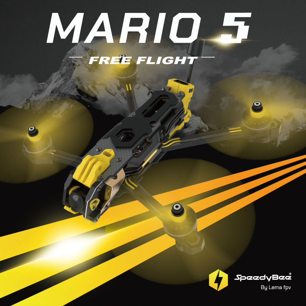 SpeedyBee Mario 5 Frame 5-дюйм – обзор и цена Foxeer Reaper Extreme 2.5W Vtx